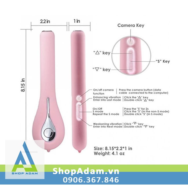 Dụng cụ kích thích điểm G cao cấp Svakom Siime Eye